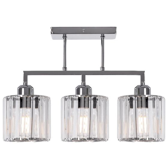 TOOLIGHT riippuva kattovalaisin 392228 GLAMOUR harmaa, 25x46x25cm