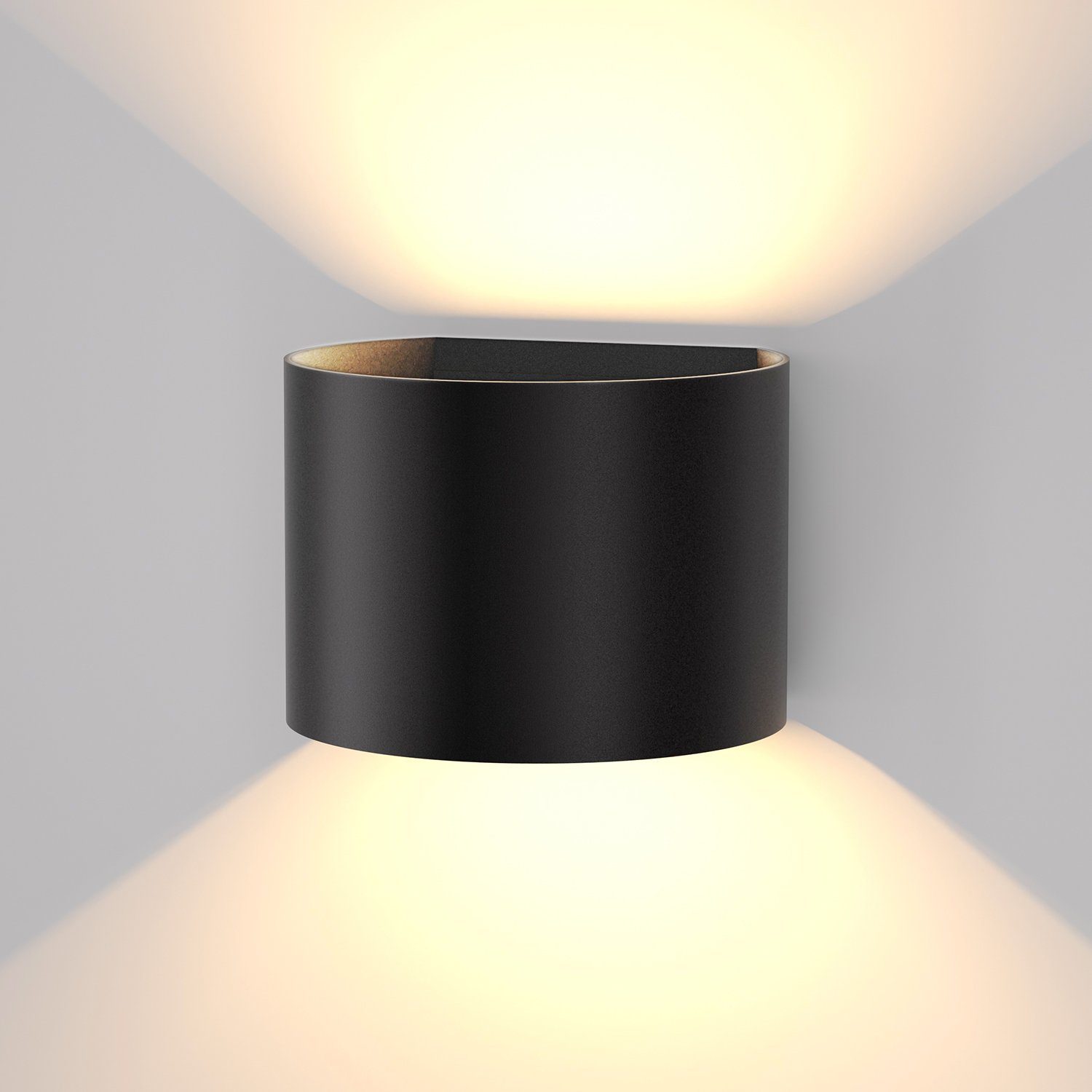 ZMH moderni LED-ulkoseinävalaisin ylös ja alas makuuhuoneeseen ja käytävään