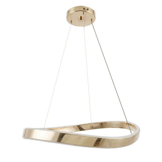 TOOLIGHT riippuvalaisin SWE066-CP Kulta, 60x60x5cm