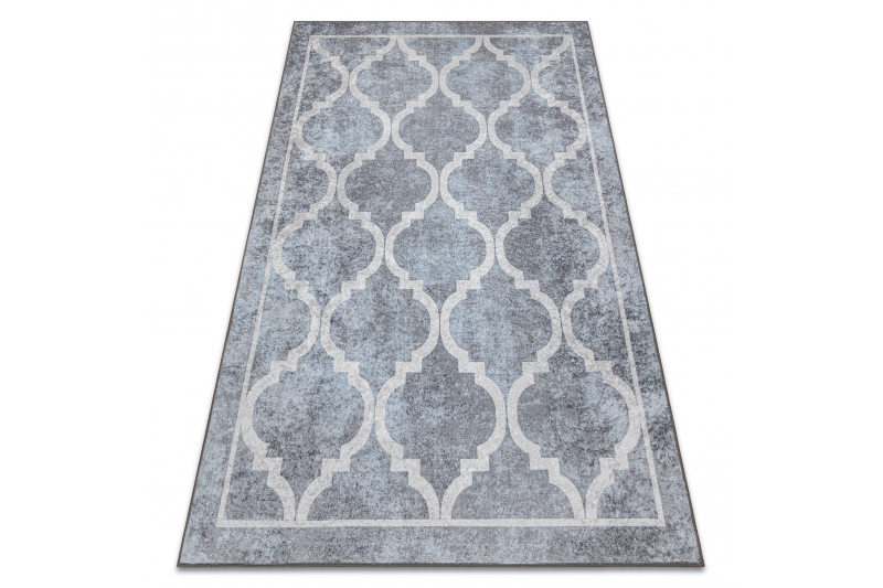 MIRO 51639.805 matto Säleikkö säleikkö liukumaton - harmaa 200x290 cm