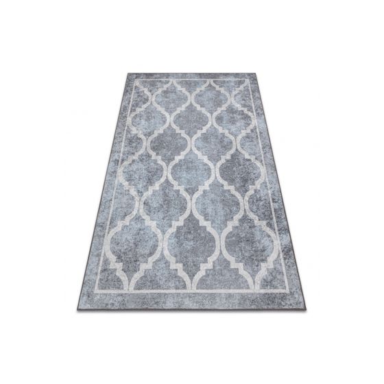 MIRO 51639.805 matto Säleikkö säleikkö liukumaton - harmaa 200x290 cm