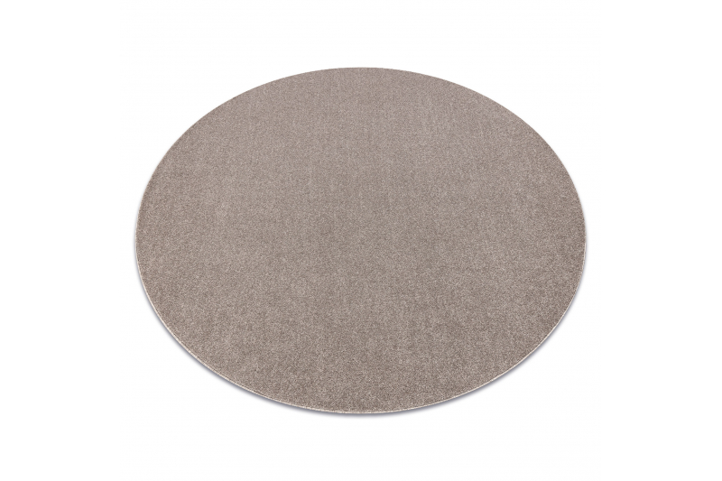 ETON PLUS matto ympyrä beige, yksivärinen,