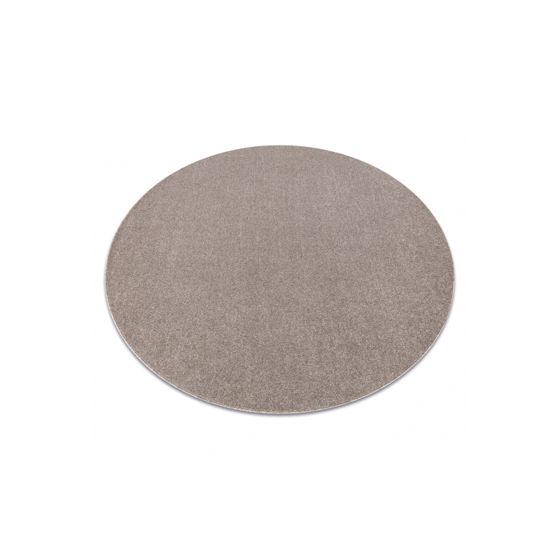 ETON PLUS matto ympyrä beige, yksivärinen,