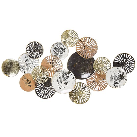 Seinäkoriste OSMIUM metalli 50 cm Hopea