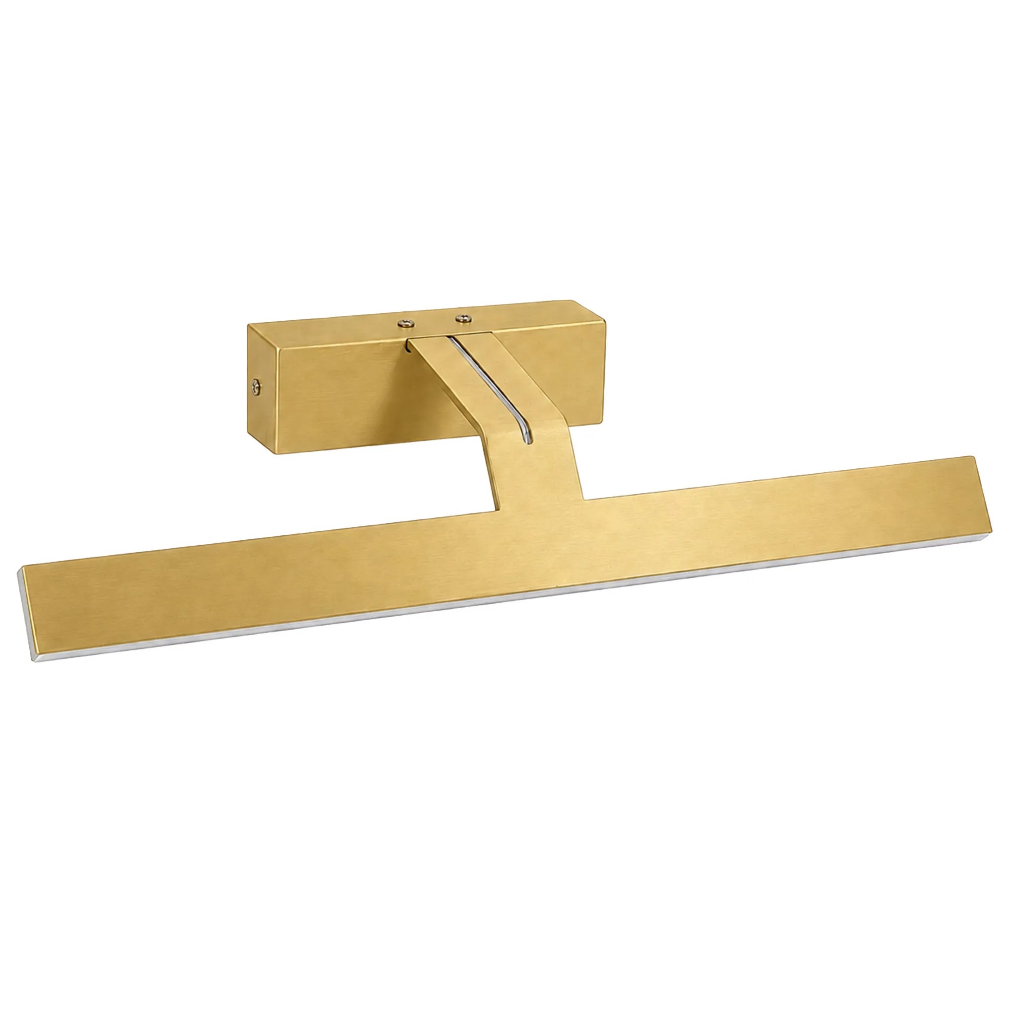 TOOLIGHT seinävalaisin SWE007-1W 43cm harjattu kulta, 43x18x6, 5cm