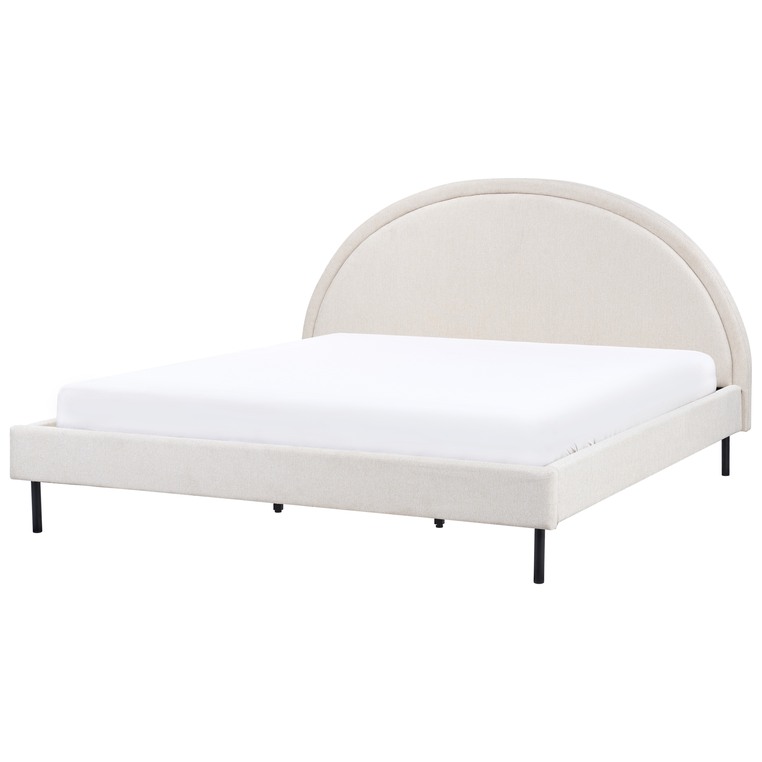 Sänky kangas MARGUT 180 x 200 cm Vaaleanbeige