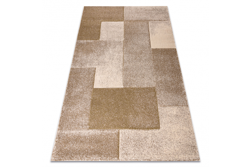 ARCANA 1665 matto beige / vihreä geometrinen, moderni 120x170 cm