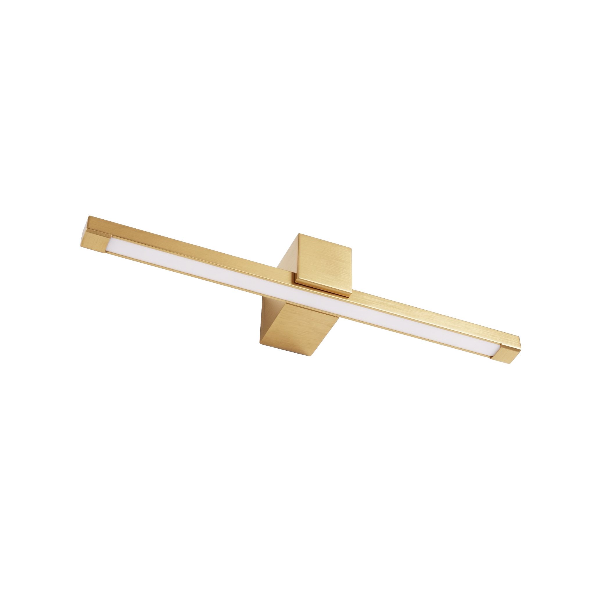 TOOLIGHT seinävalaisin SWE046-1W harjattu kulta, 40x10x5cm