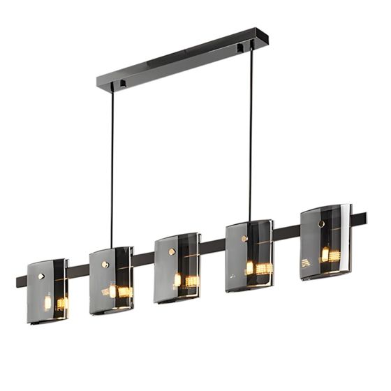 TOOLIGHT riippuva kattovalaisin APP1706-5CP harmaa, 120x120x19, 5cm