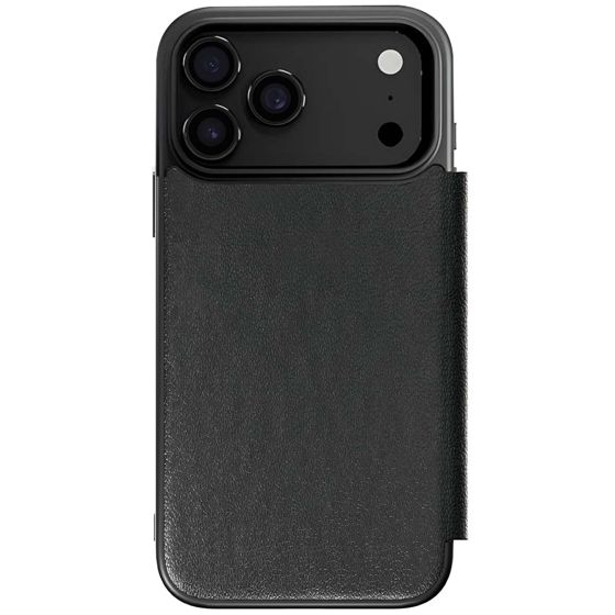 Kotelo Lompakko iPhone 17 Pro Max Nahka MagSafe MagWallet Iskunvaimennin