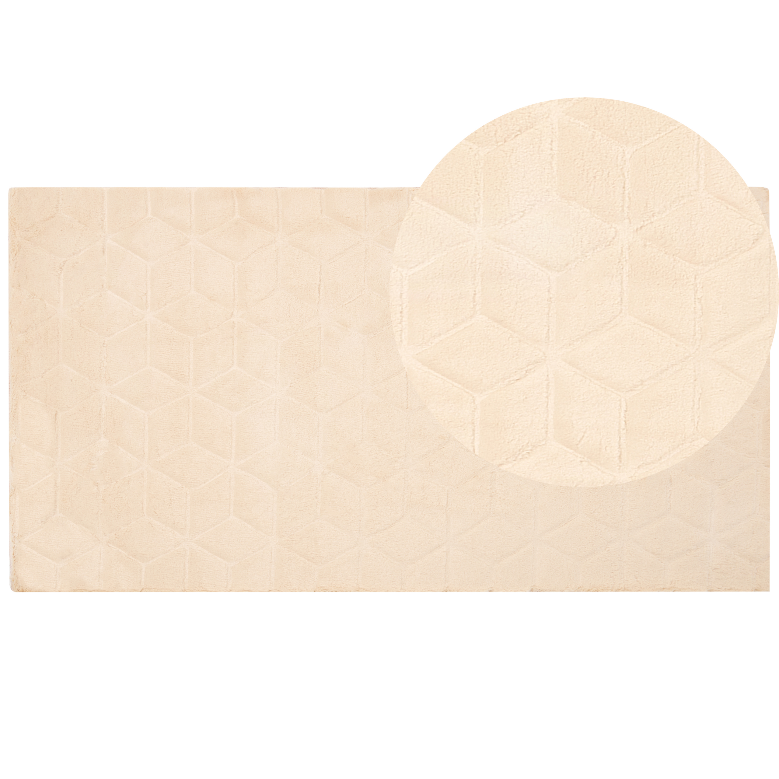 Tekoturkismatto THATTA Beige 80 x 150 cm