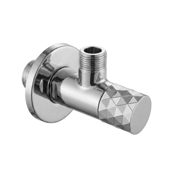 REA kulmaventtiili Diamond 03 1/2" x 3/8" , Kromi, 6,8x5x4cm