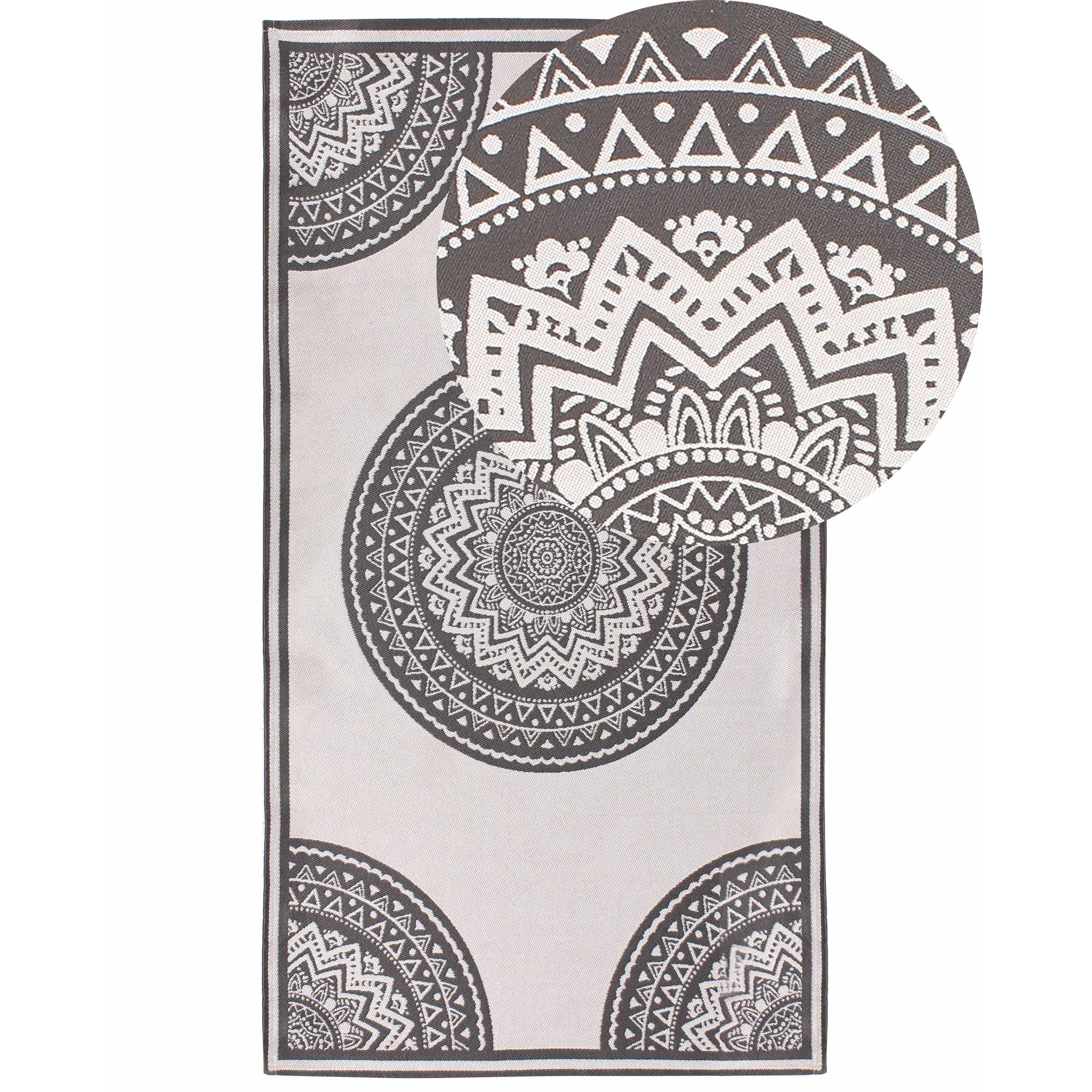 Ulkomatto NELLORE Harmaa 80 x 150 cm