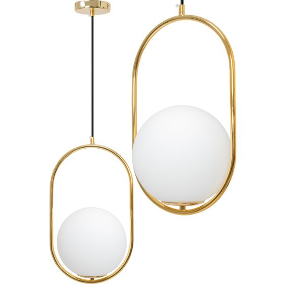 TOOLIGHT riippuva kattovalaisin APP473-1CP kulta, 41x24, 5x60cm