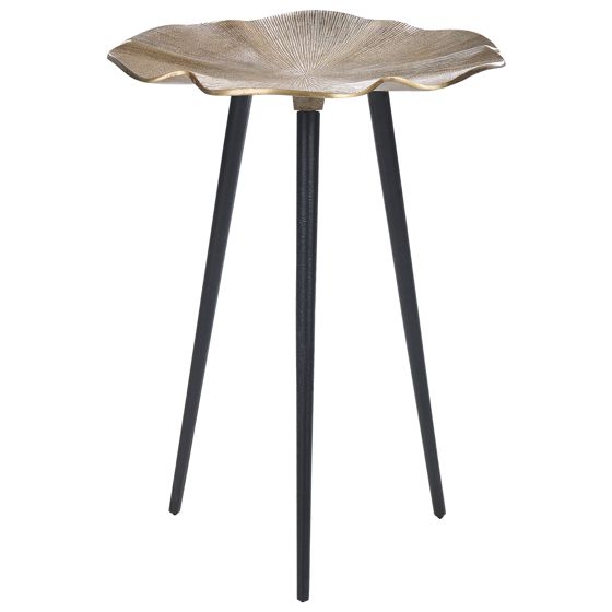 Sivupöytä PUDUR metalli Kulta