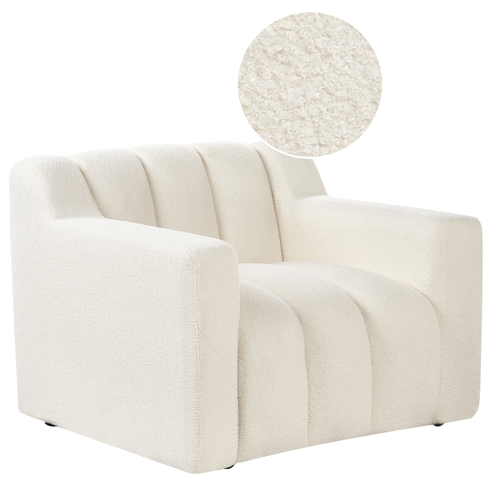 Nojatuoli AGERUP buklee Luonnonvalkoinen