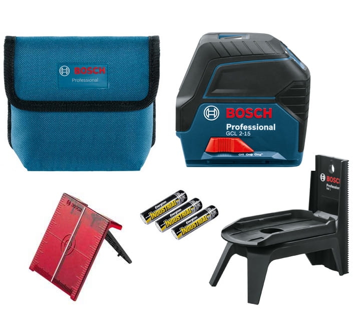 Bosch GCL 2-15 Professional -Yhdistelmälaser + RM 1