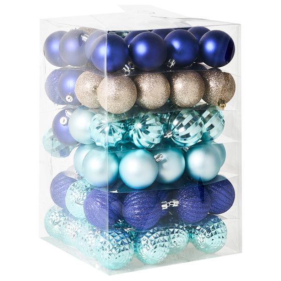 Kuusenkoristesetti 96 kpl PIELINEN Sininen