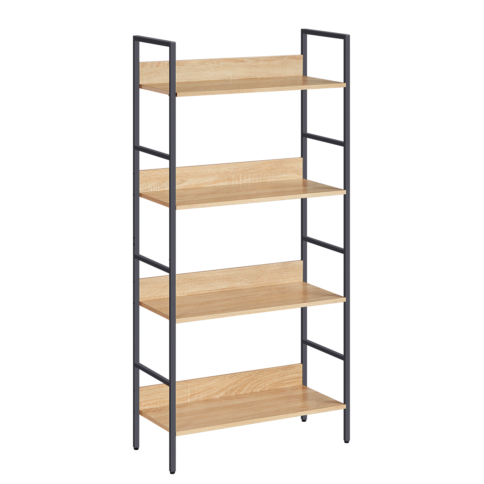 Kirjahylly sonoma-tammi, 4 hyllyä, LLS174B11