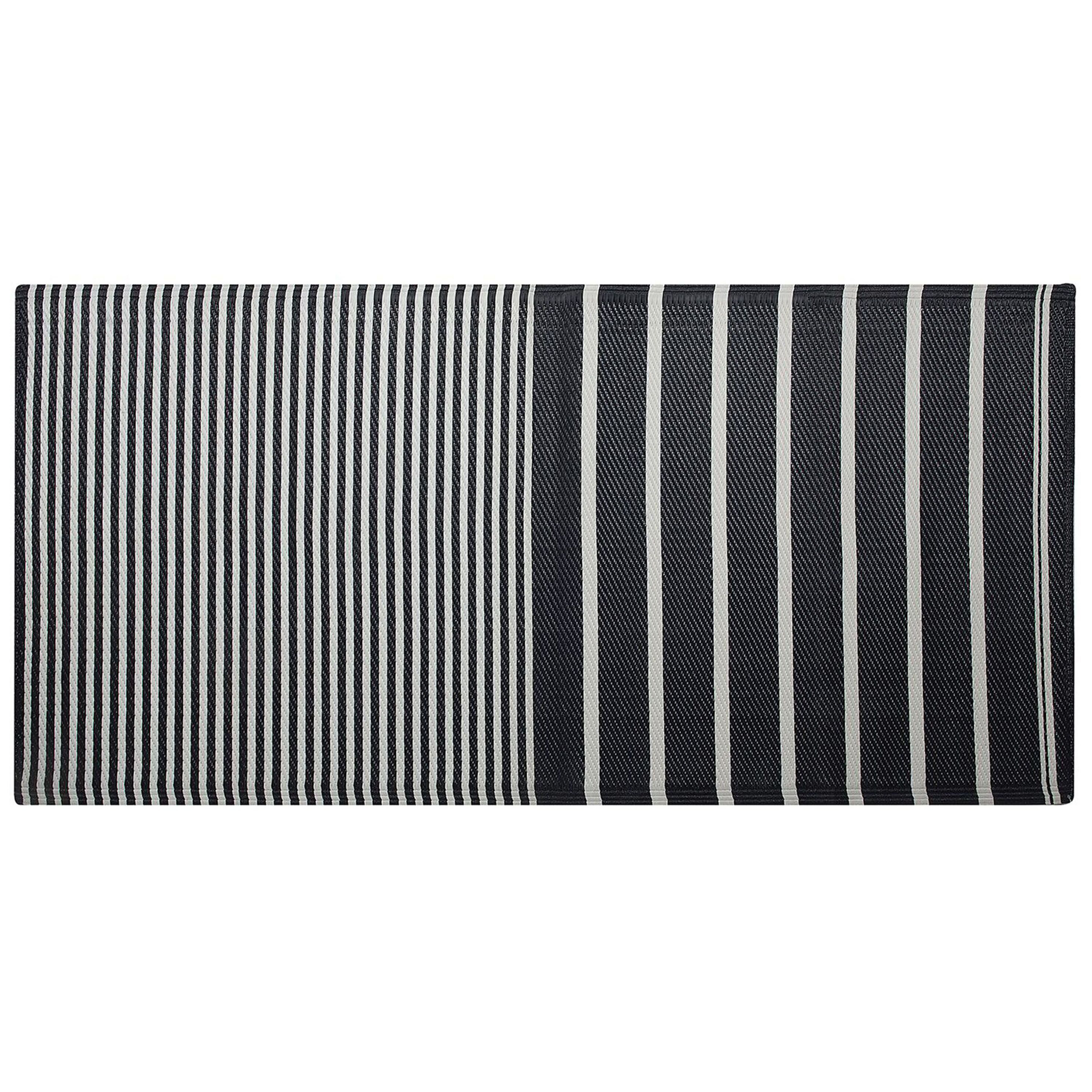 Ulkomatto HALDIA Musta 90 x 180 cm