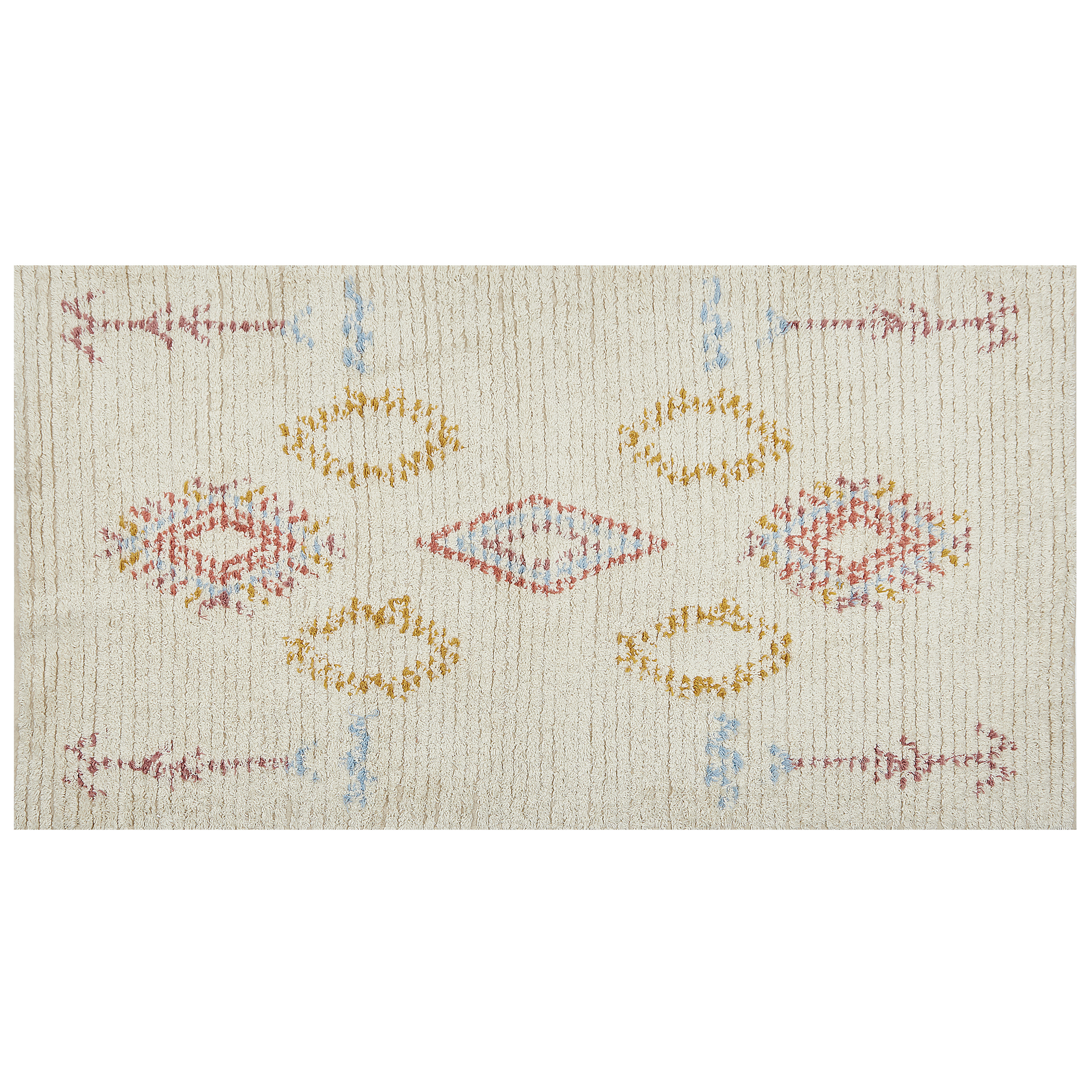 Matto BETTIAH Beige 80 x 150 cm Puuvilla