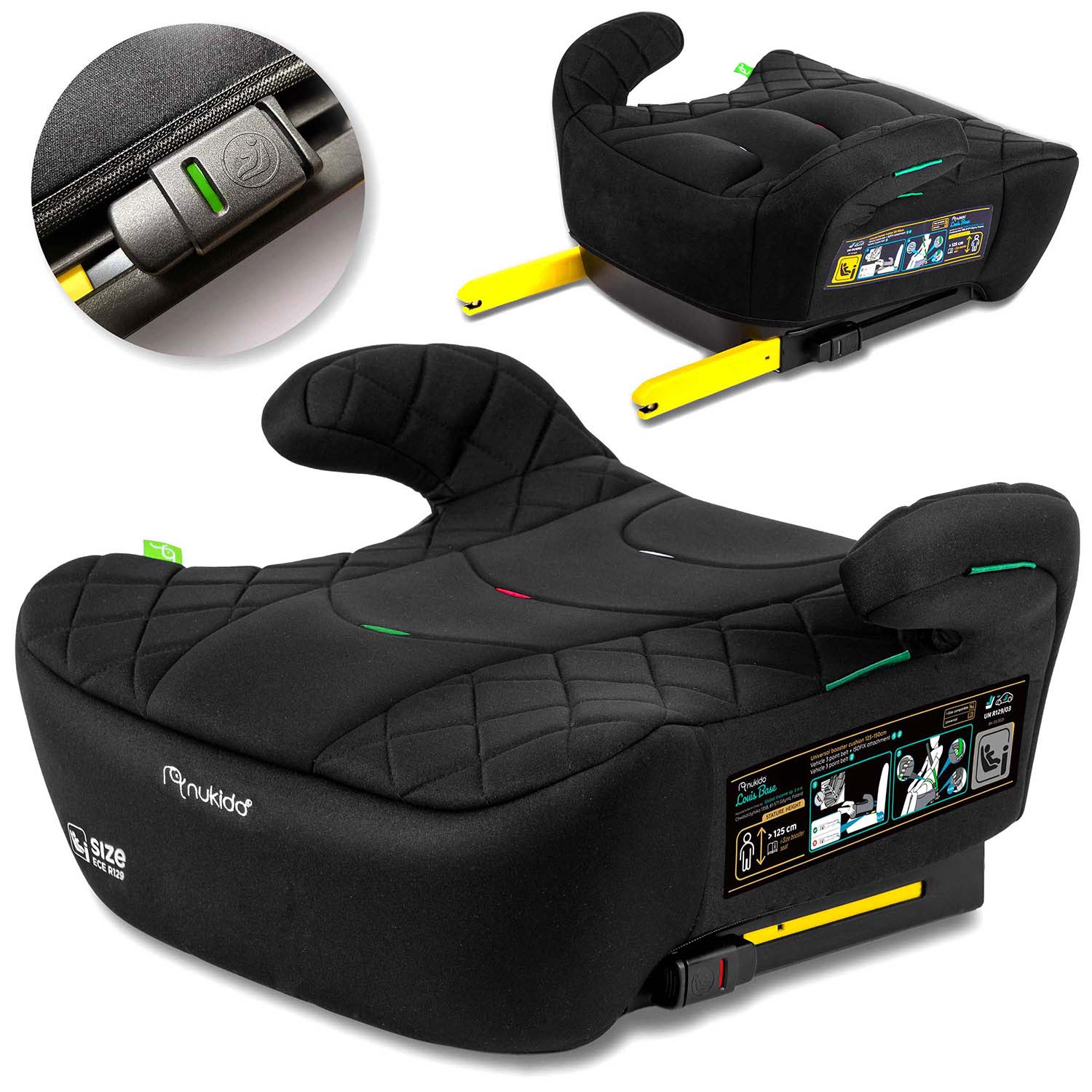 Turvaistuin, Isofix-istuin 22–36 kg Louis Nukido 710200