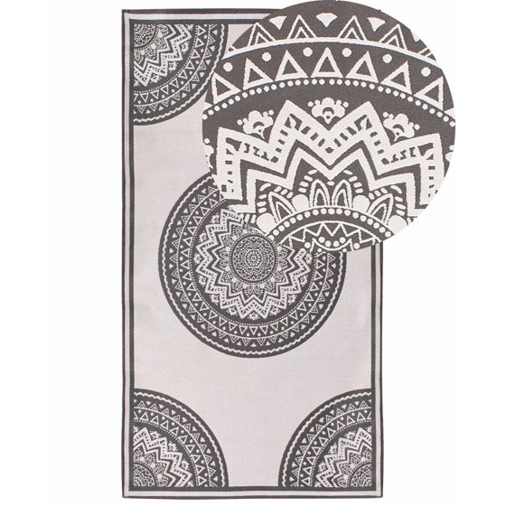 Ulkomatto NELLORE Harmaa 80 x 150 cm