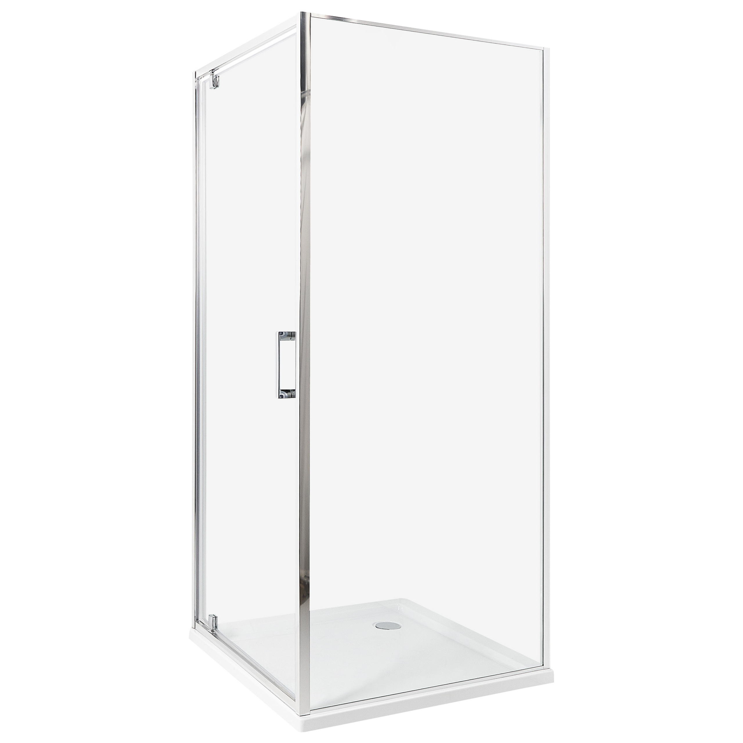 Suihkunurkka DARLI 80 x 80 x 185 cm Hopea