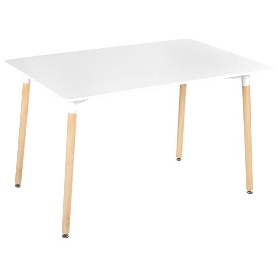 Ruokapöytä NEWBERRY Valkoinen 120 cm 80 cm
