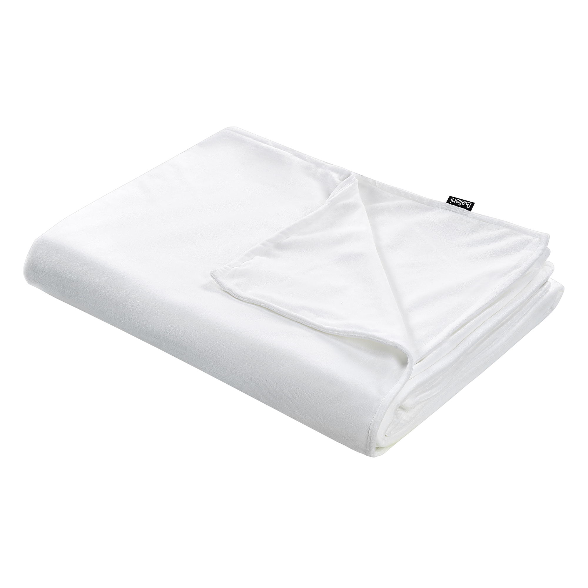 Peiton päällinen RHEA 120 x 180 cm Polyesteri Valkoinen