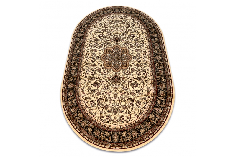 Matto ROYAL ADR soikea suunnittelu 521 karamelli 150x250 cm