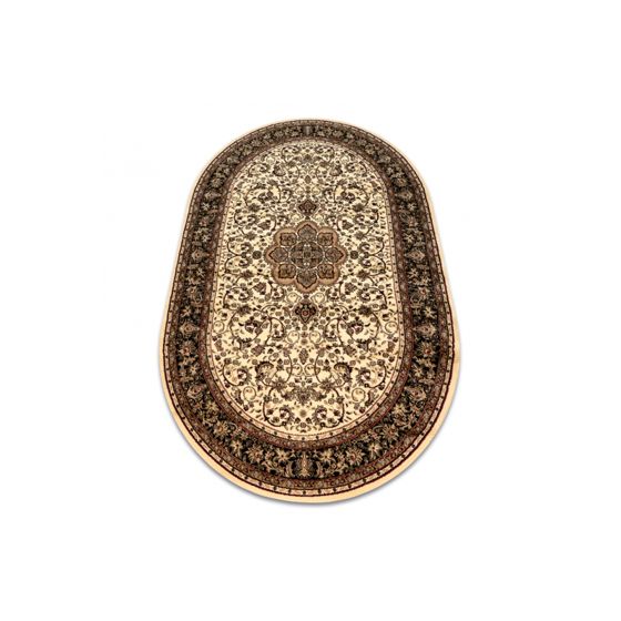 Matto ROYAL ADR soikea suunnittelu 521 karamelli 150x250 cm