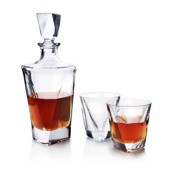Dekantterisetti lasi AFFEKDESIGN EVA TRIANGLE 780/280 ml kirkas 7 kpl