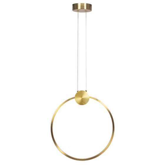 TOOLIGHT riippuvalaisin LED APP1397-CP harjattu kulta, 40x2, 7x43cm