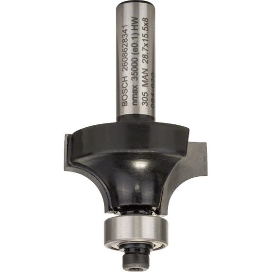 Bosch Pyöristysjyrsin R8 8 mm varsi