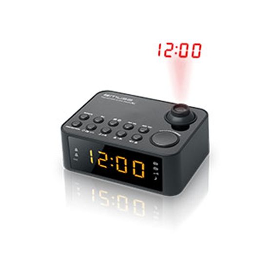 Muse | Kelloradio | M-178P | Musta