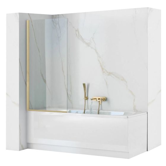 REA suihkuseinät ELEGANT 71 harjattu kulta, 1,8X71X140CM