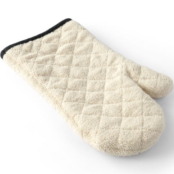 Lämpökäsineet uuniin, jopa 250 °C, pituus 350 mm, 2 kpl - Hendi 556603