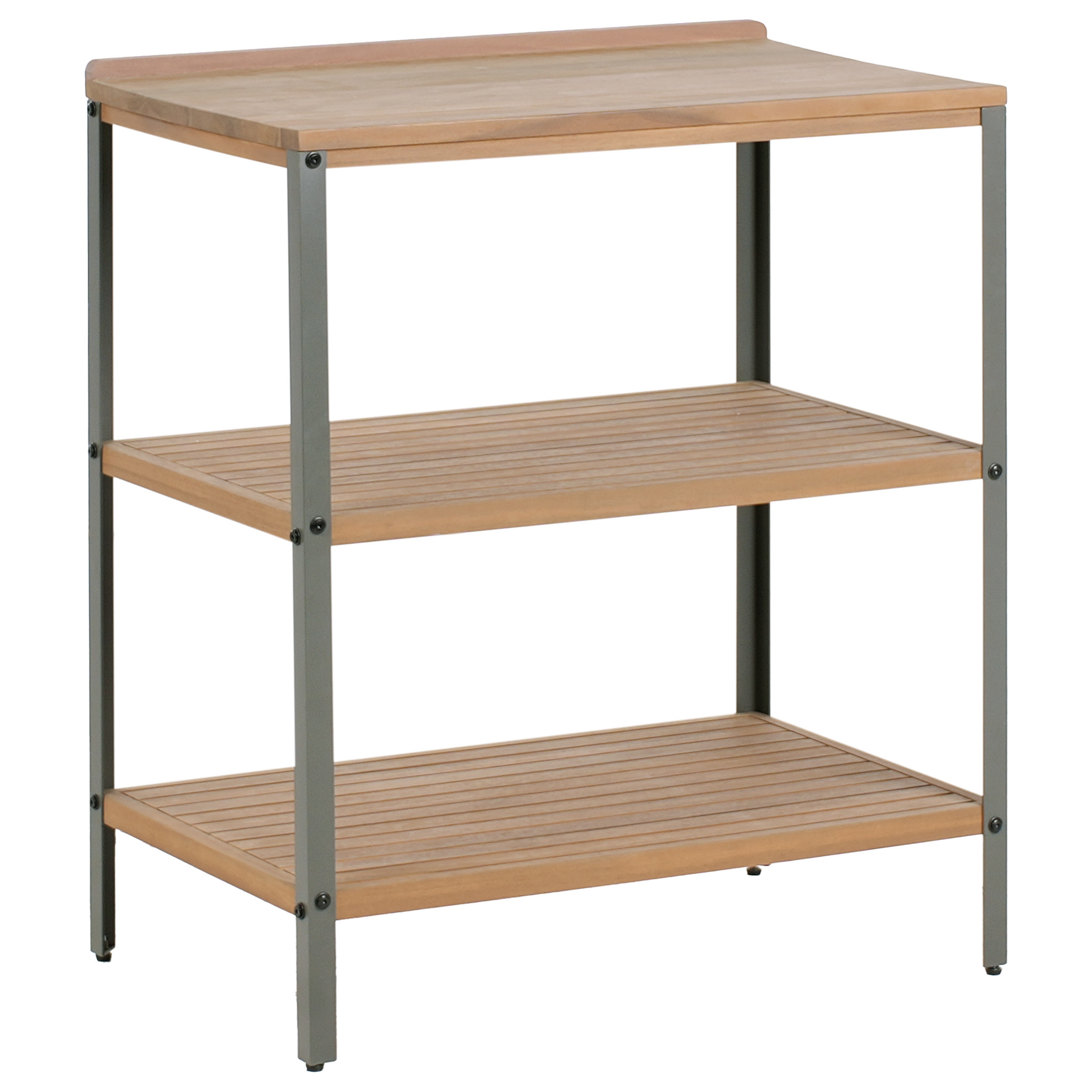 Ulkokeittiösaareke IVREA sertifioitu akaasia Ruskea