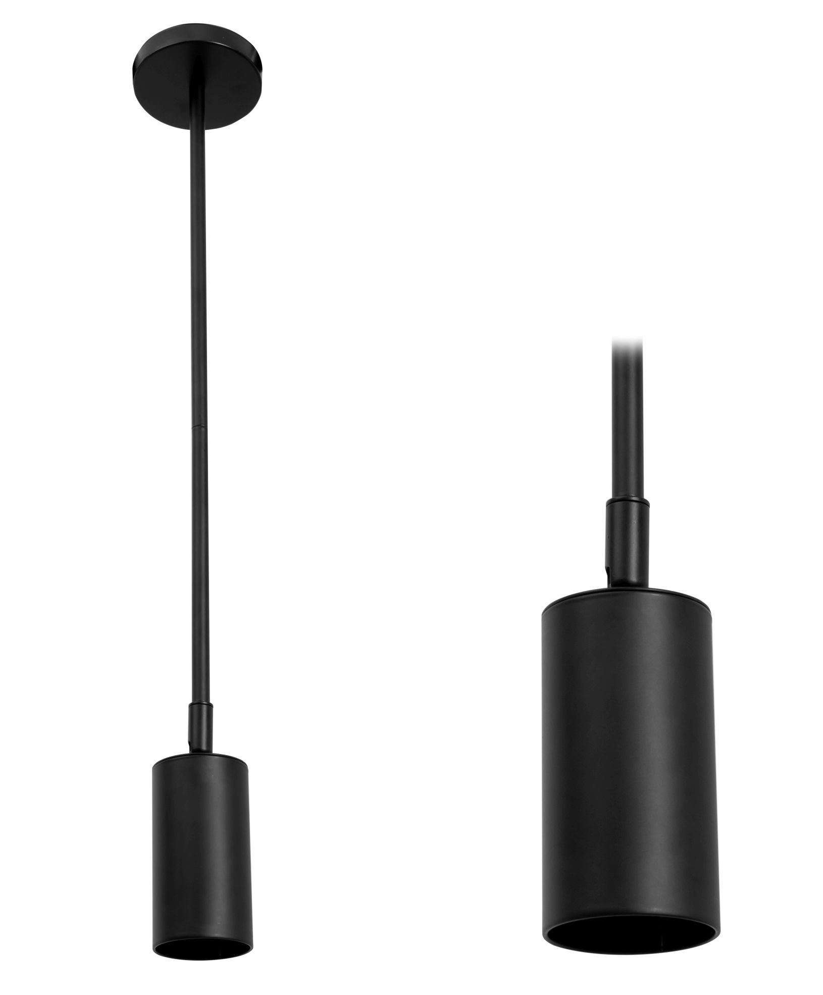 TOOLIGHT riippuva kattovalaisin APP240-1CP musta, 25x15x50cm