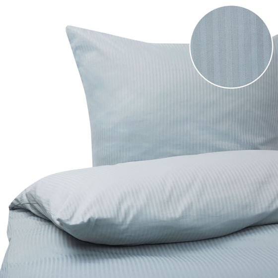 Pussilakanasetti AVONDALE Puuvillasatiini 220 x 240 cm Harmaa