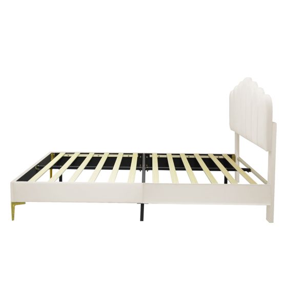 Verhoiltu Parisänky 140 x 200 cm, Beige Sametti