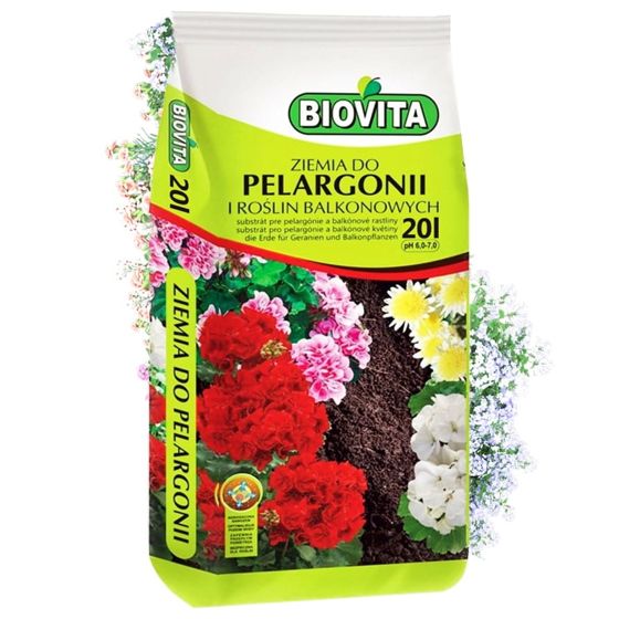 Maaperä pelargonioille ja parvekekasveille 20L