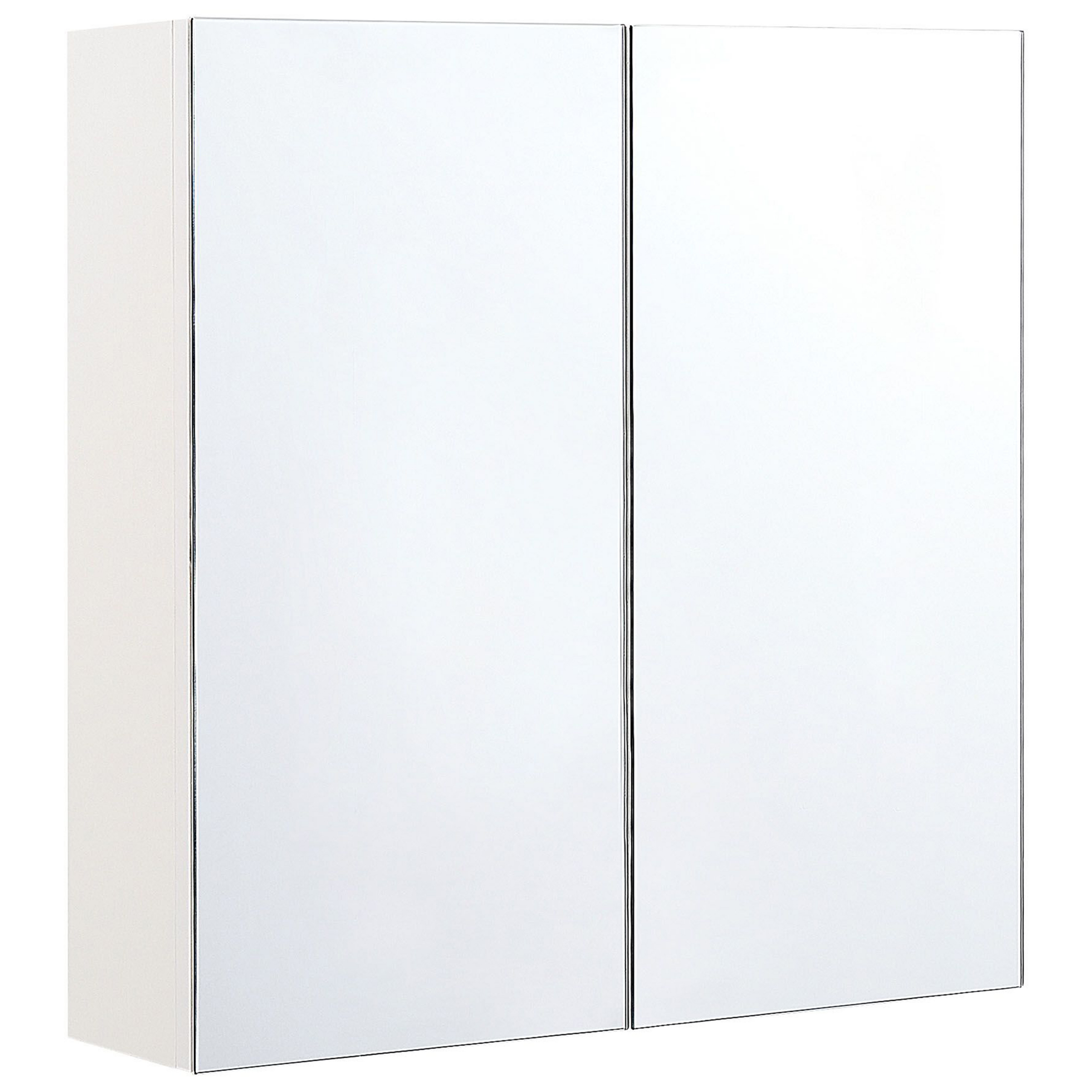 Kylpyhuoneen peilikaappi NAVARRA 60 cm 60 cm Valkoinen