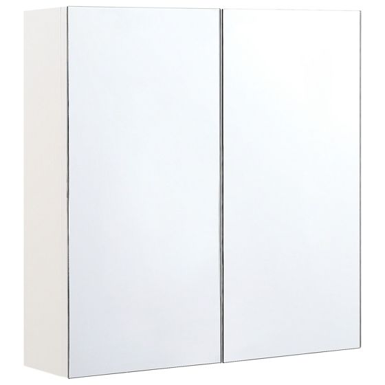 Kylpyhuoneen peilikaappi NAVARRA 60 cm 60 cm Valkoinen