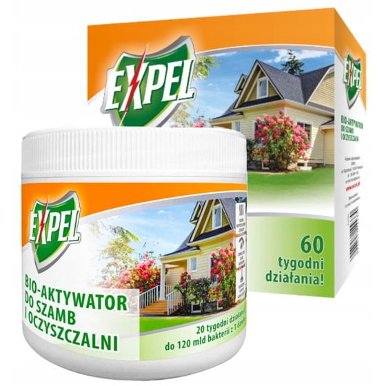 Bioaktivaattori septikoihin ja jätevedenpuhdistamoihin 500g Biohajoaminen Hajunpoisto