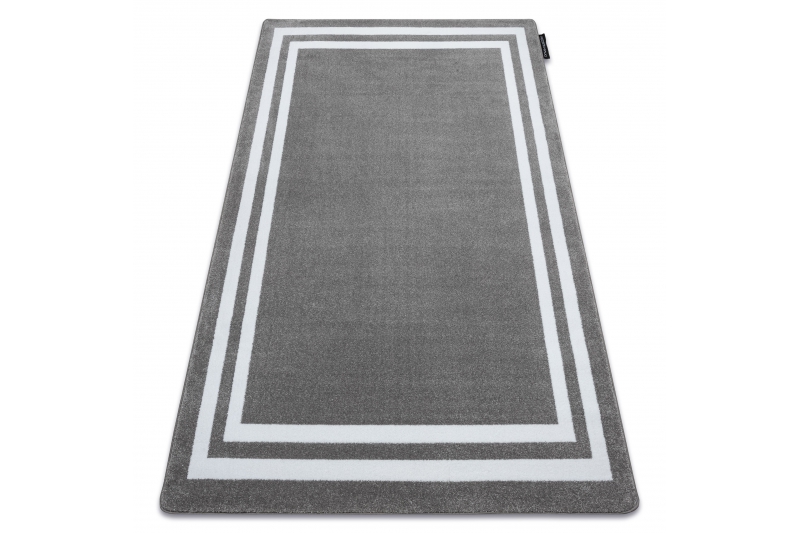 Matto HAMPTON Kehys harmaa 120x170 cm