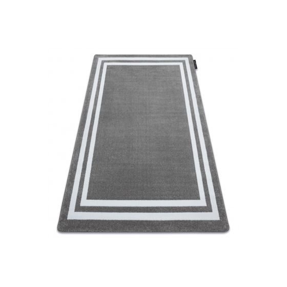 Matto HAMPTON Kehys harmaa 120x170 cm