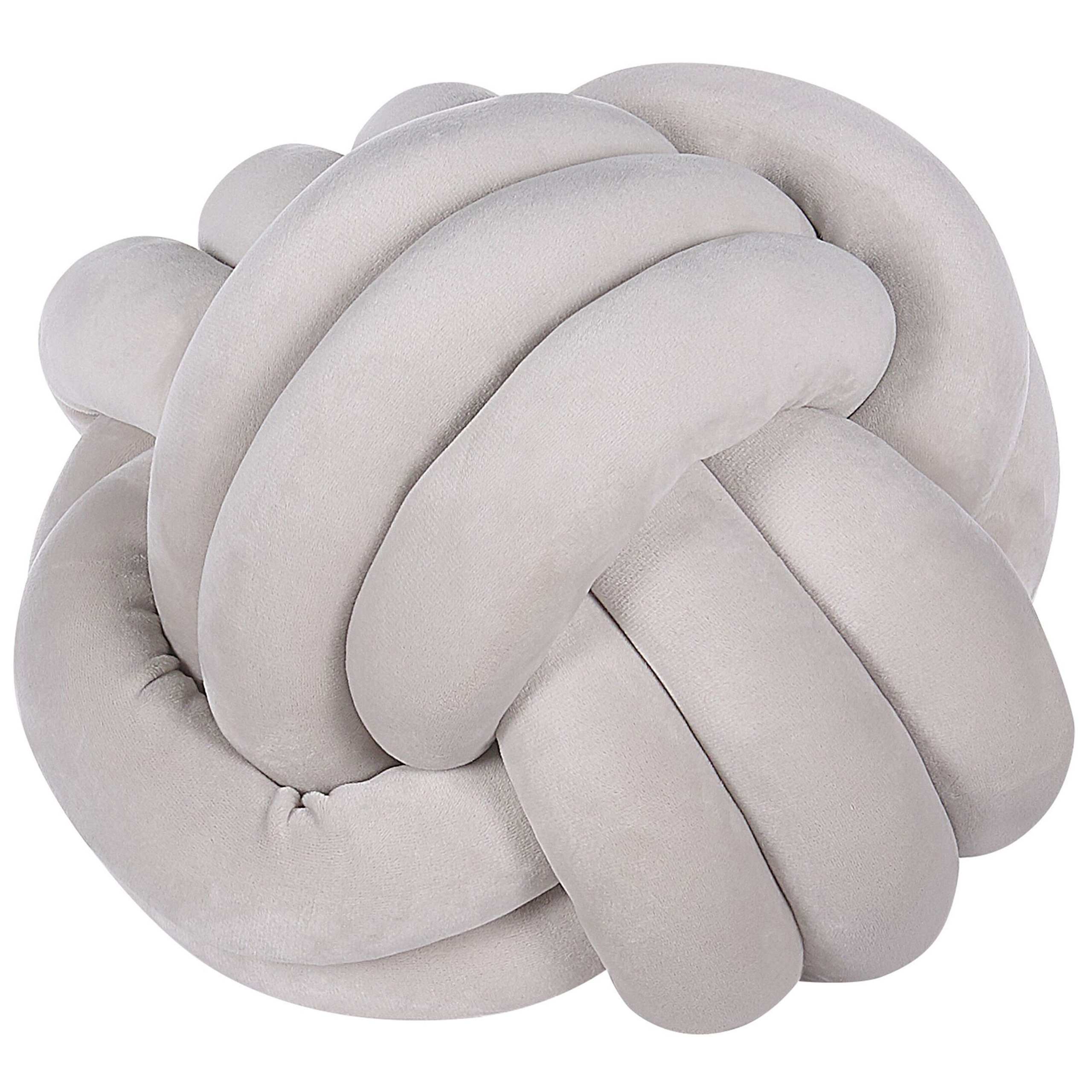 Koristetyyny MALNI sametti 30 x 30 cm Vaaleanharmaa Hillitty