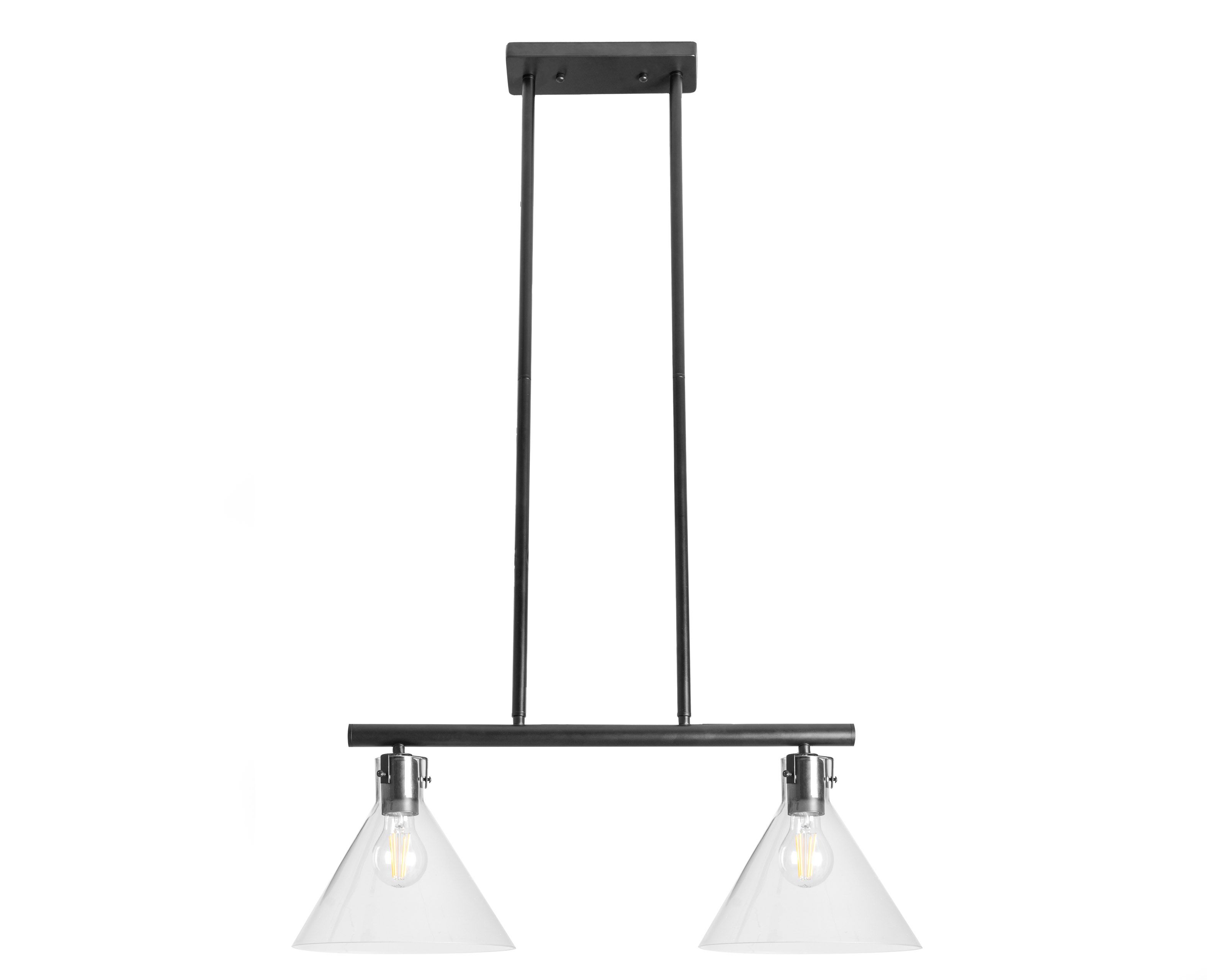 TOOLIGHT riippuvalaisin APP317-2CP musta, 82X23X82CM